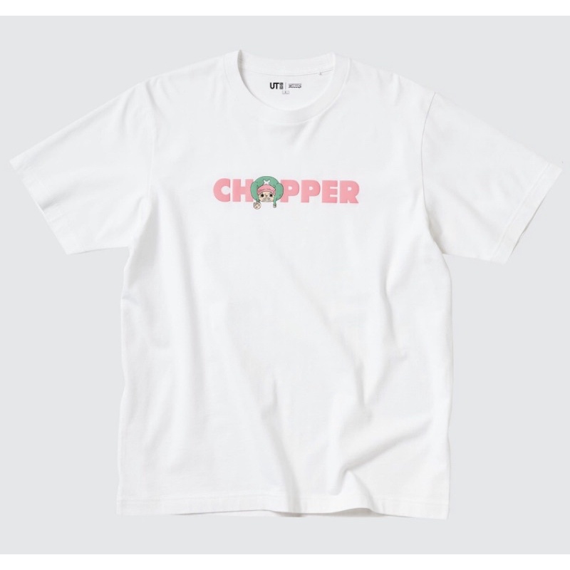 White Chopper One Piece (Kaos Uniqlo x One Piece)