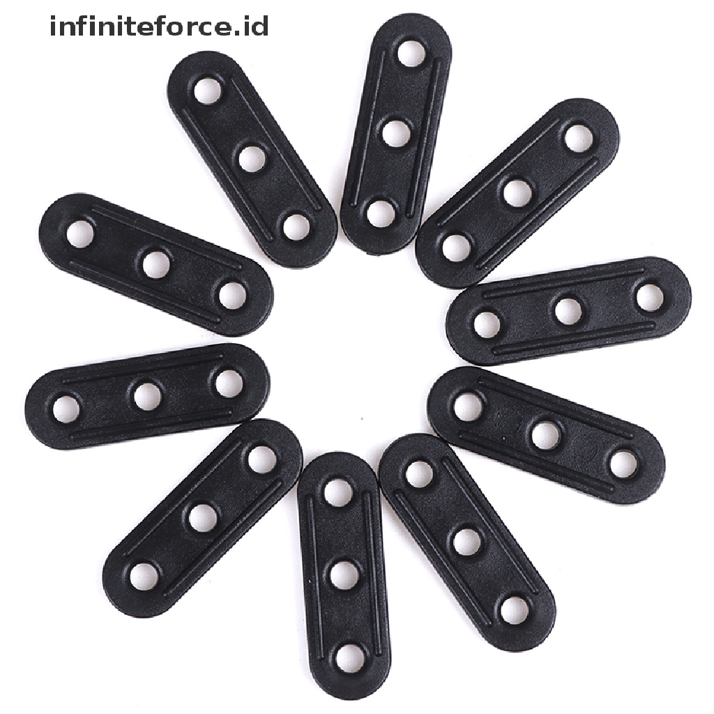 (infiniteforce.id) 10pcs Klip Pengunci Tali Tenda / Kanopi Untuk Camping