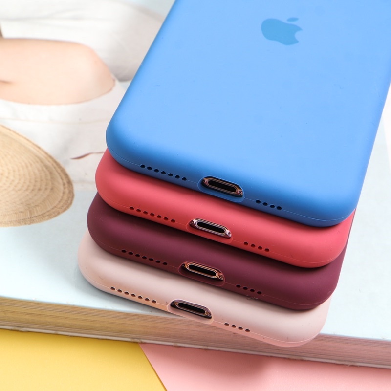 Premium Silicone  Full Cover Soft Case (2) iPhone 6 7 8 6+ 7+ 8+ SE X XS XR 11 12 13 Mini Pro Max