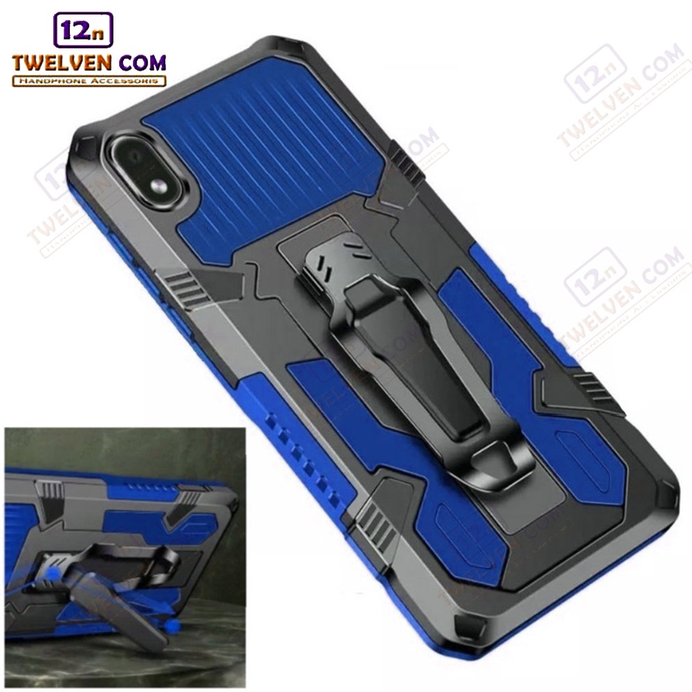 Case Shockproof Xiaomi Redmi 7a Armor Hardcase Stand Clip