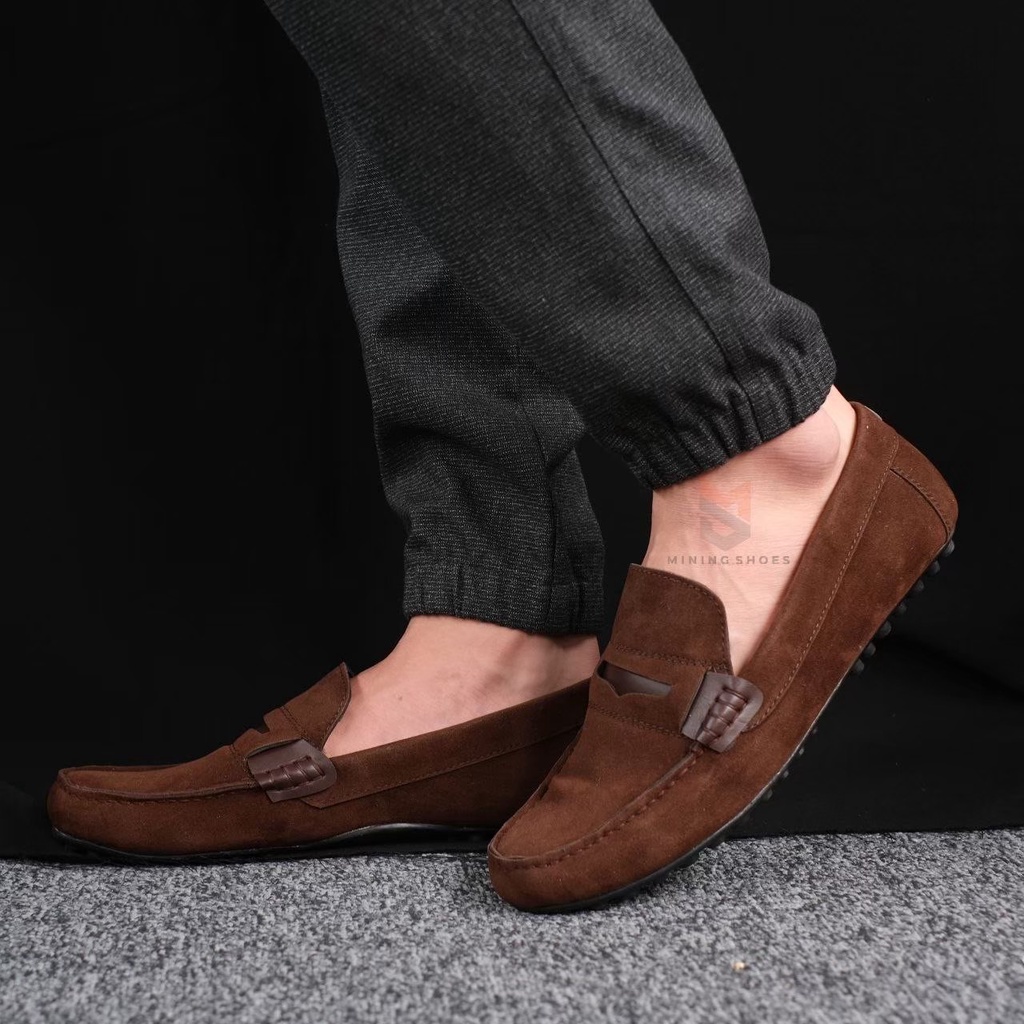 BURAY X SEPATU SLIP ON PRIA LOAFER DEWASA SUEDE PREMIUM ORIGINAL CASUAL FORMAL SLIP ON PRIA KERJA KANTOR GURU PNS PESTA RESMI NYAMAN || SLIP ON PRIA PANSUS BERKUALITAS 2022