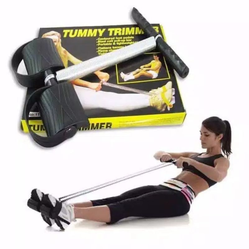 TUMMY TRIMMER PEMBENTUK OTOT PELANGSING PERUT Alat Bantu Olahraga Situp Gym Fitness di Rumah