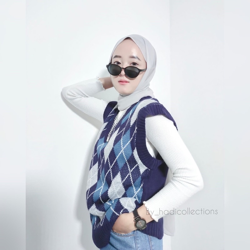 ROMPI WANITA | MIU VEST KNITE | ROMPI RAJUT | ROMPI MURAH | VEST KOREA