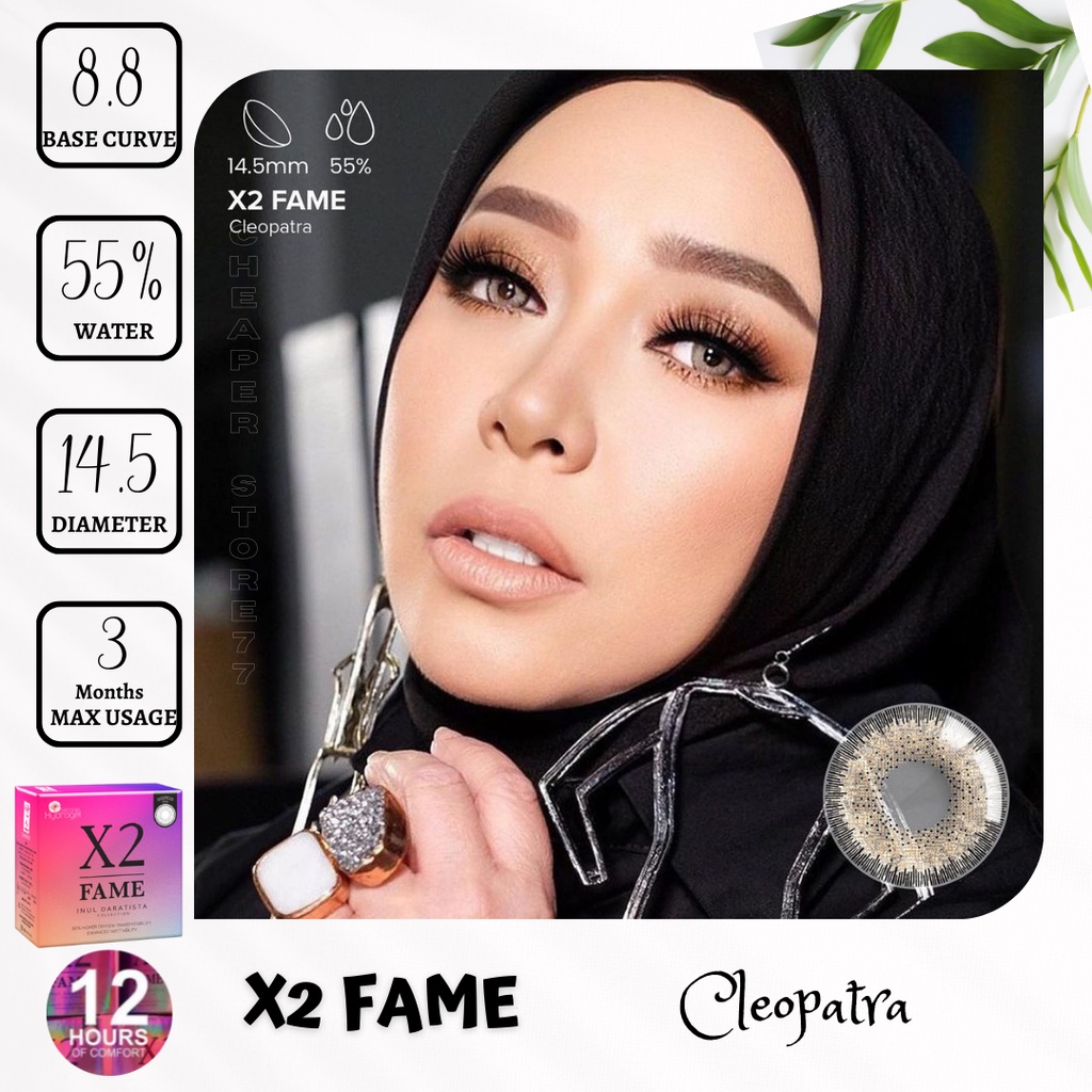 SOFTLENS X2 FAME X INUL DARATISTA - MINUS 3.00 SD 6.00