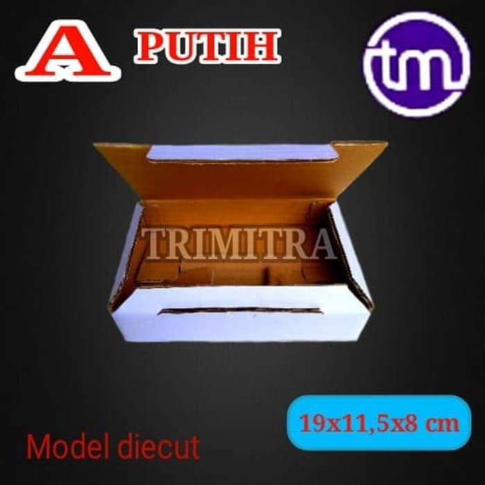 

KOTAK A PUTIH KARDUS KARTON BOX PACKING KEMASAN AKSESORIS SOUVENIR