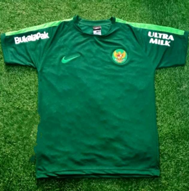 Jersey Timnas Grade Ori 2019 Training Hijau Latihan Indonesia Terbaru Lokal