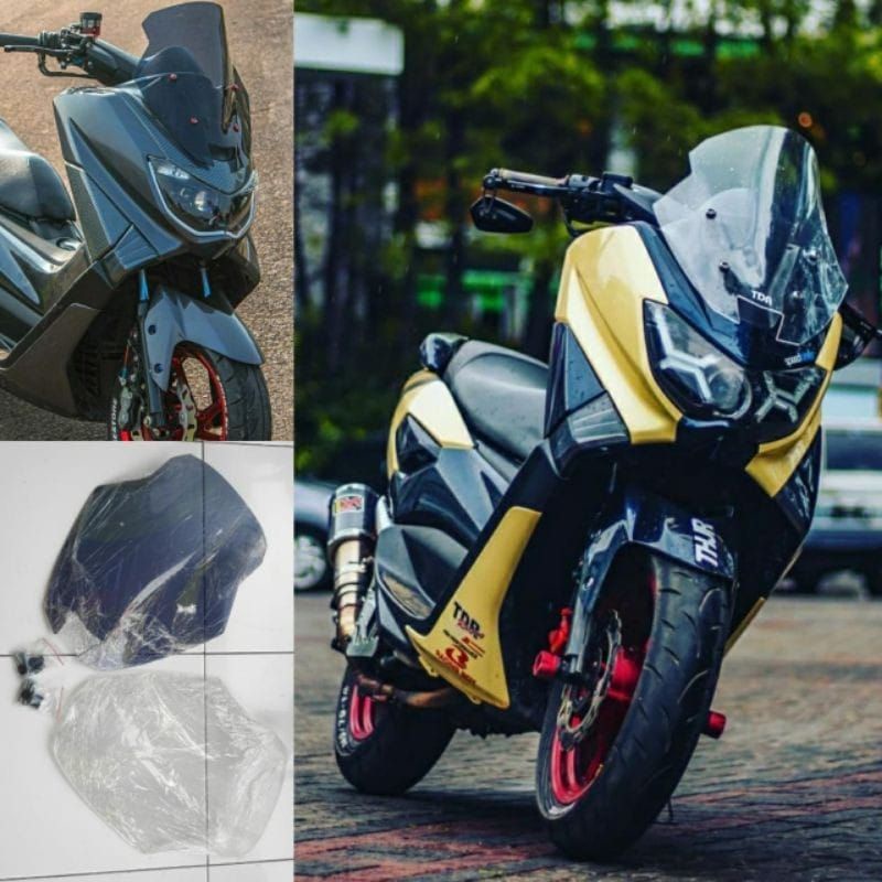 Visor nmax new TDR, Winshield nmax OLD TDR. Visor Nmax NEW TDR 4mili