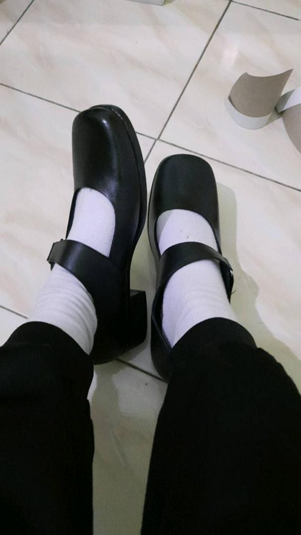 Sepatu Pantofel Wanita Kulit Asli Paskibra Kickers Wanita Sekolah