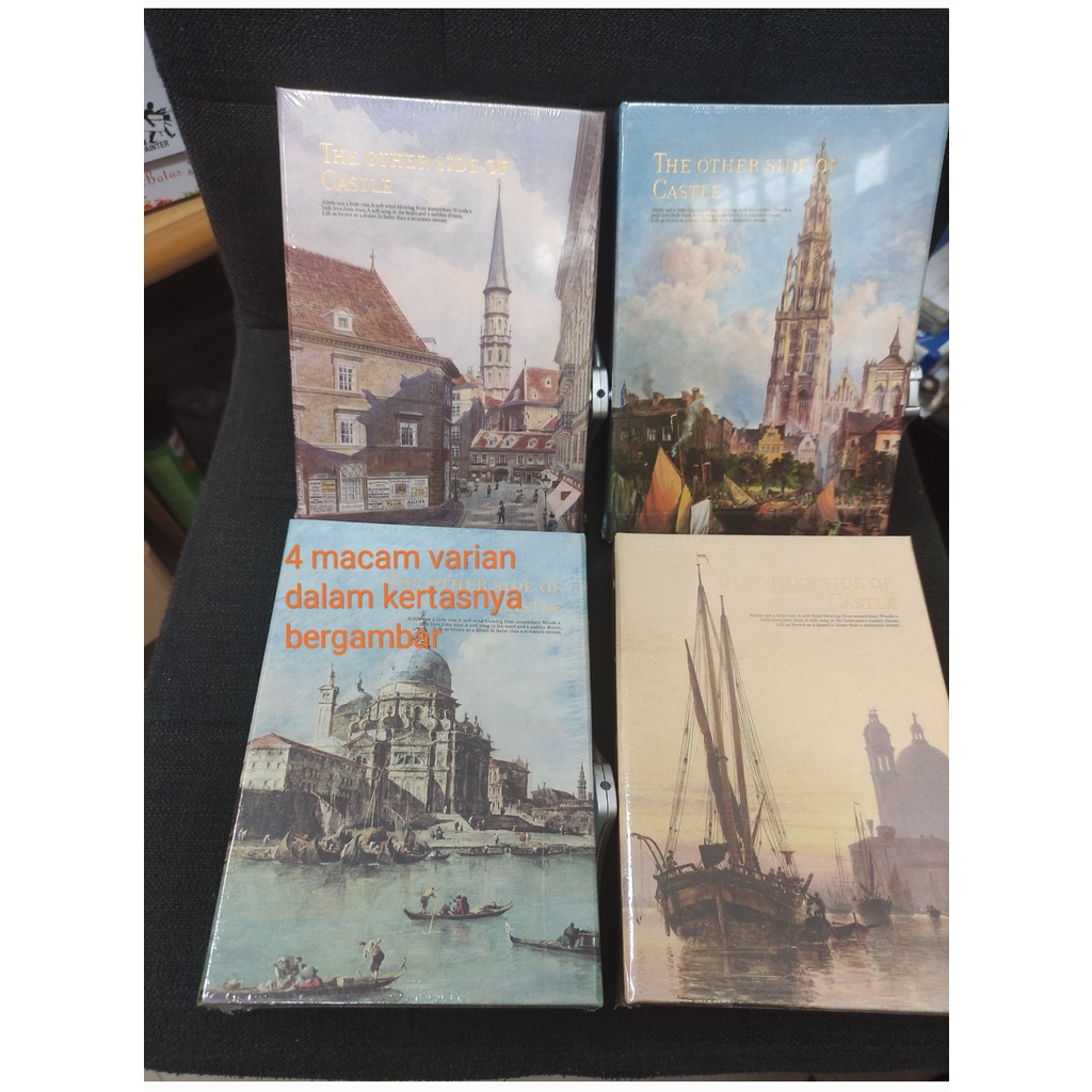 

RK buku agenda wengu gembok the other side of castle 15x21x4 cm isi 114 halaman notes gembok import