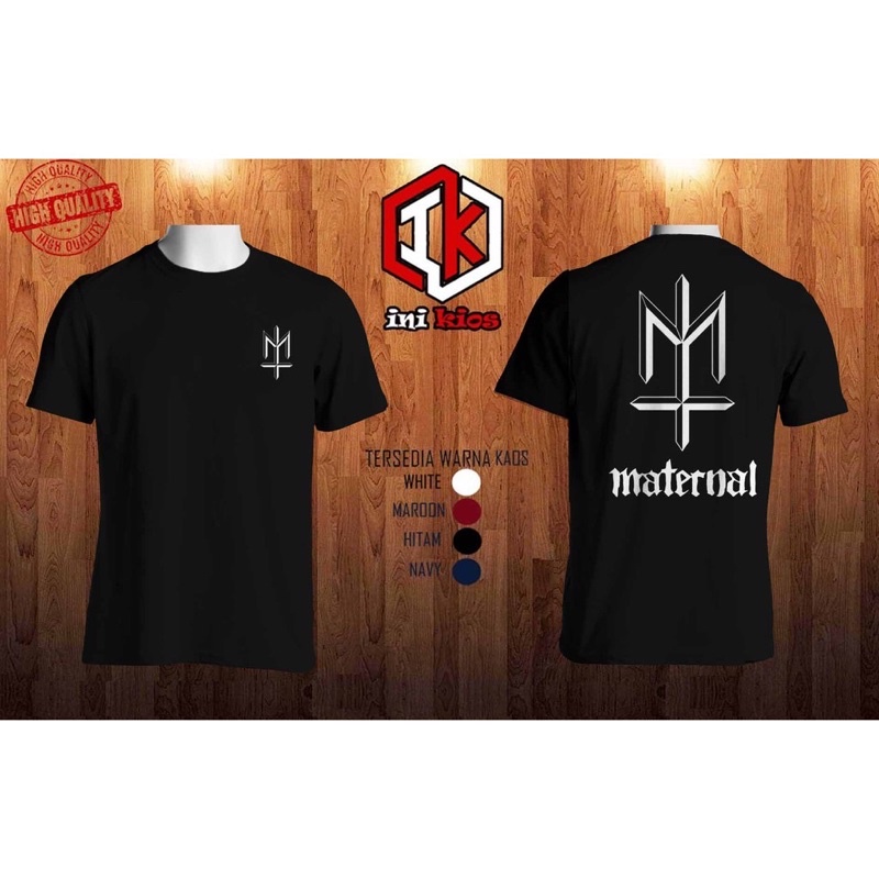 KEREN Baju Kaos MATERNAL DISASTER keren pria wanita CUSTOM MATERNAL NEW