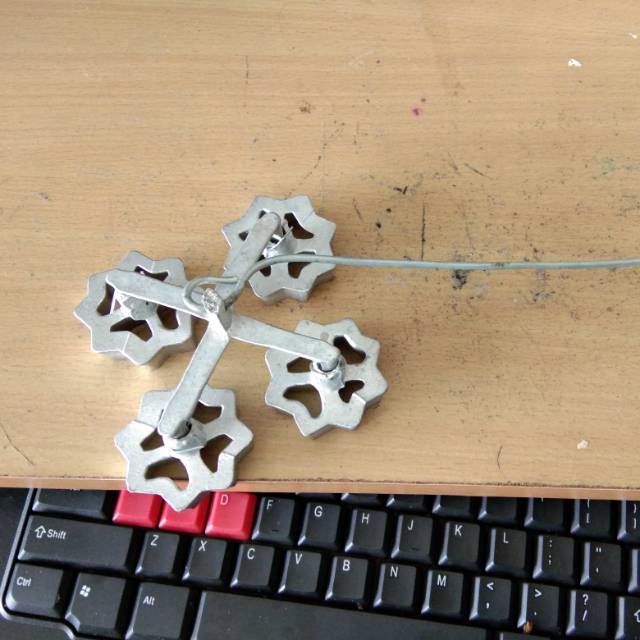 Cetakan kue kembang goyang isi 4 kecil