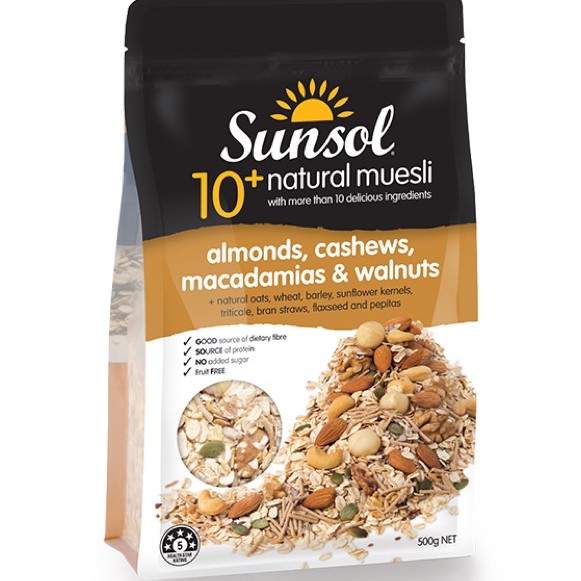 Sunsol Muesli 550g