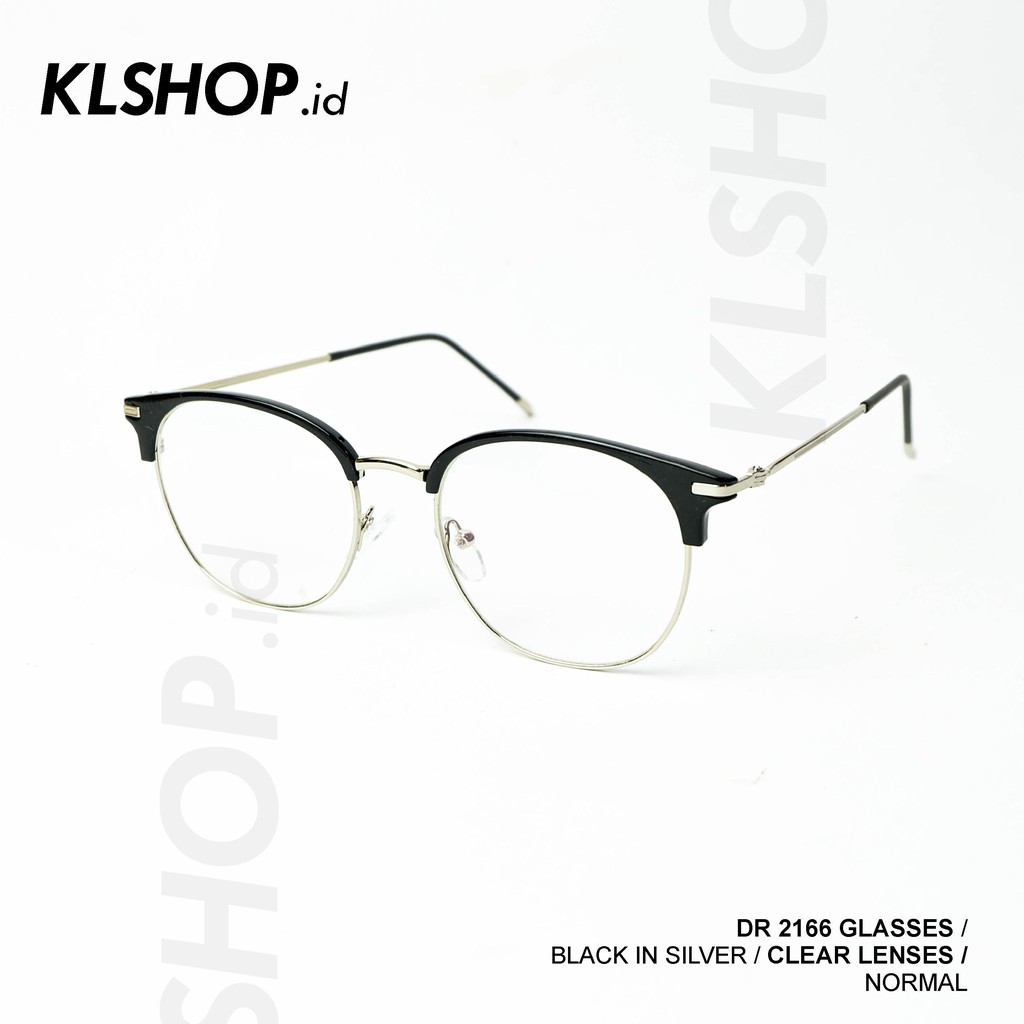 KACAMATA DR 2166 Classic Simple Glasses