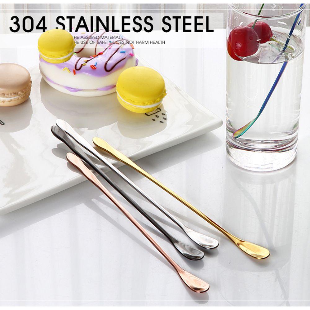 Chookyy Sendok Aduk Home &amp; Living Sendok Garpu Makan Rainbow Stainless Steel