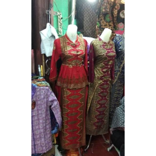  Couple  baju  Songket Palembang  Shopee Indonesia