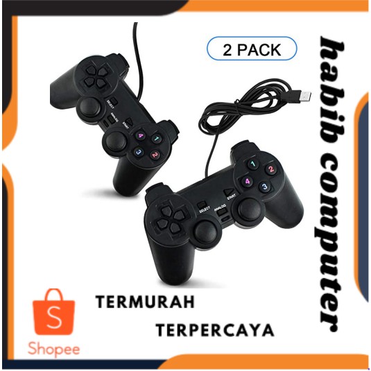 Stick Gamepad Dual Controller USB PC Joystick/joystick/joystick pc/joystick pc ori/joystick murah