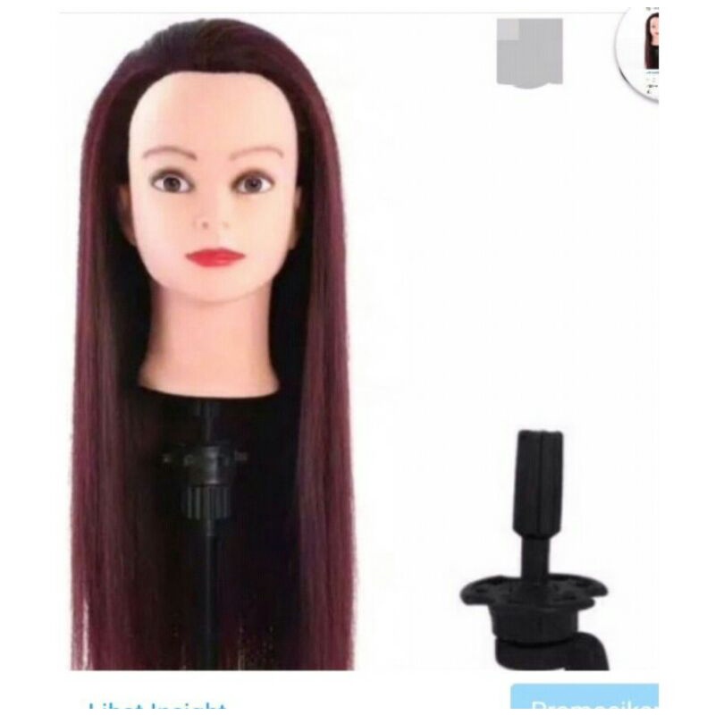 MANEKIN RAMBUT PANGKAS/PATUNG MANEKIN RAMBUT SALON/MANEKIN/BONEKA PATUNG RAMBUT/PATUNG PANGKAS/MANIKIN PATUNG PENATAAN/MANEKIN HAIRDO