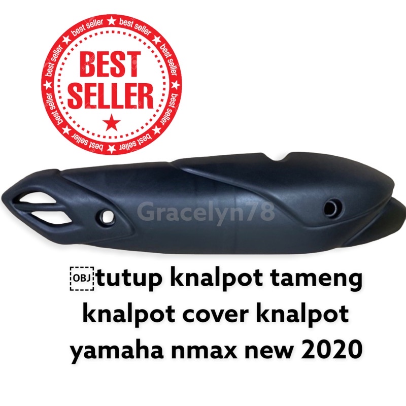 tutup knalpot tameng knalpot cover knalpot yamaha nmax new 2020