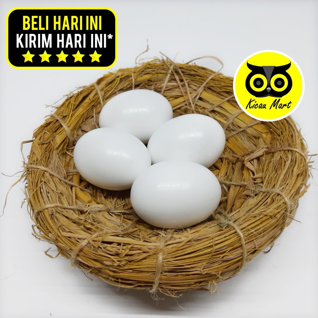 Serat Jerami Susuh Sarang Tempat Telur Burung Indukan Ternak Lovebird Love Bird Kenari Parkit Asjraw Shopee Indonesia