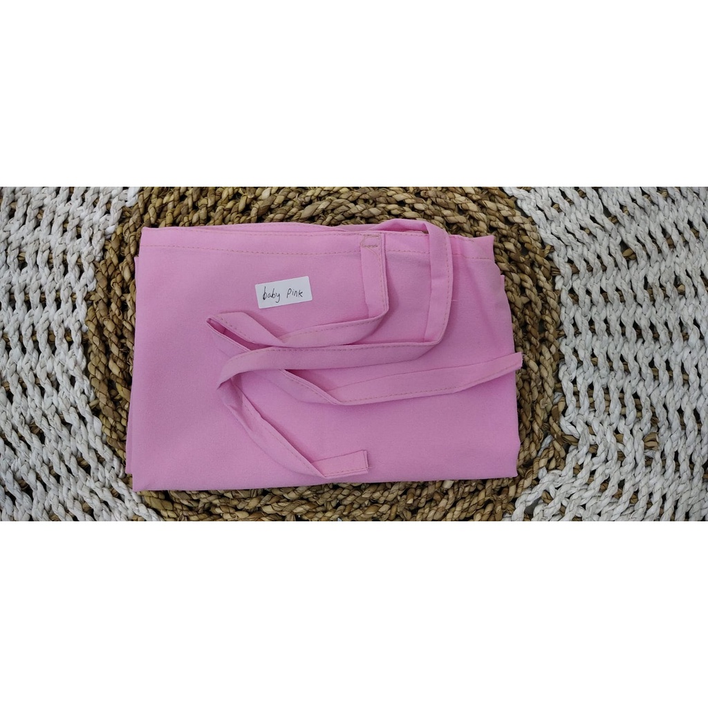 HIJAB MARYAM XXL ||  BERGO MARYAM DIAMOND ITALIANO XXL || JILBAB JUMBO-BABY PINK