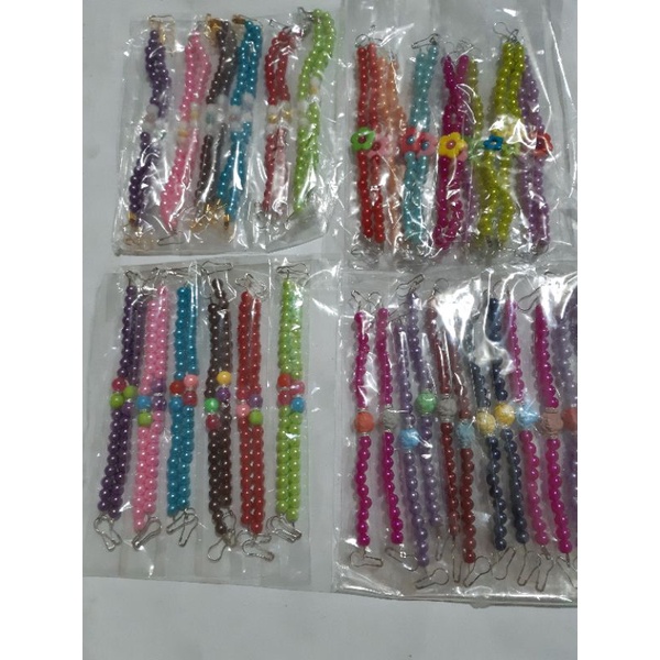 6 PCS STRAP/ TALI GANTUNGAN MASKER MOTIF (WARNA RANDOM)