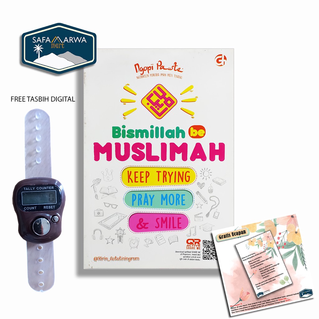 Jual BUKU MOTIVASI ISLAMI - BUKU ISLAMI - BISMILLAH BE MUSLIMAH ...