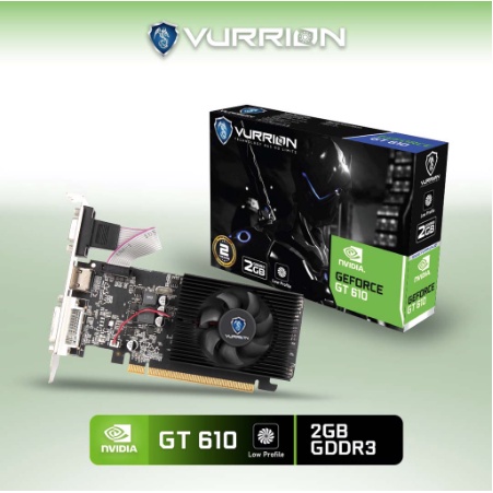 VGA VURRION GT 610 2GB DDR3 64 BIT GARANSI 2 TAHUN