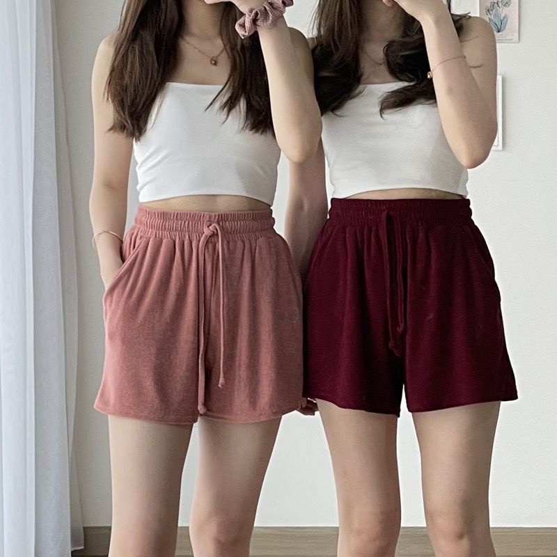 BEFAST - ZGW OOTD Wanita Celana Pendek NATA / Kyo Pant / Celana Pendek Wanita / Hotpants Remaja Wanita Santai / Celana Pendek Polos / Terlaris / Termurah / Hotpants Pinggang Karet