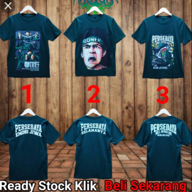 Kaos Bonek Persebaya casual