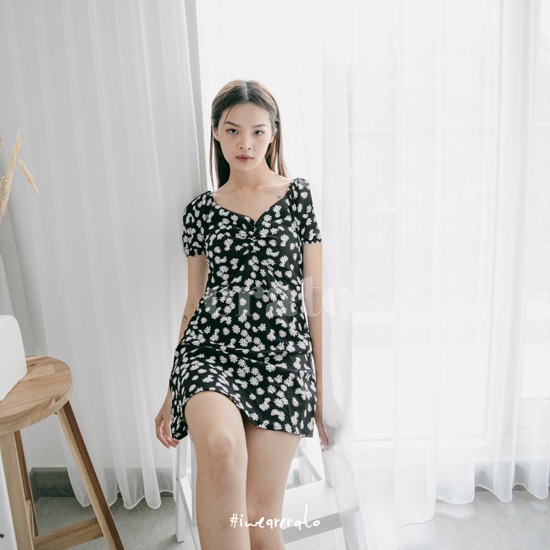 Tk Herlina Kosmetik & Bag - Kellie Floral Dress