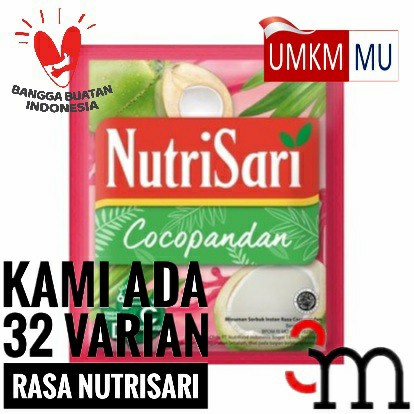 

G02G Nutrisari - Cocopandan (1 Renceng = 10 Sachet) Ds5Gh