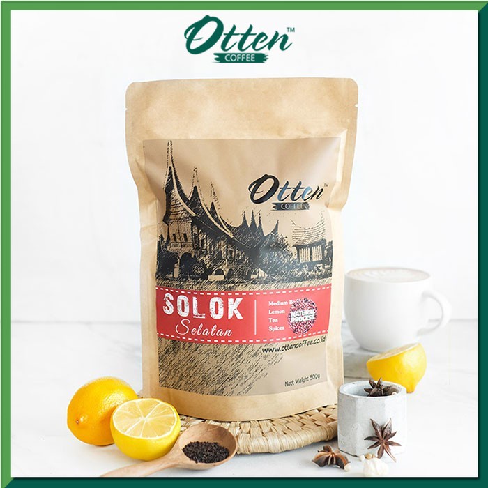 Otten Coffee - Solok Selatan Natural Process 500g Kopi Arabica-0