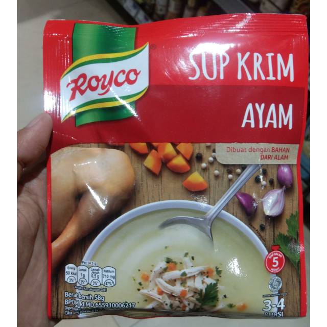 

Royco SUP KRIM AYAM/KEPITING DAN JAGUNG