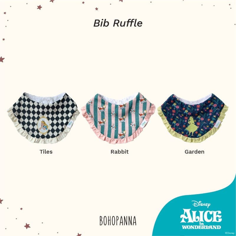 BohoBaby BIB RUFFLE / BohoPanna BIB RUFFLE / Bandana RUFFLE Boho