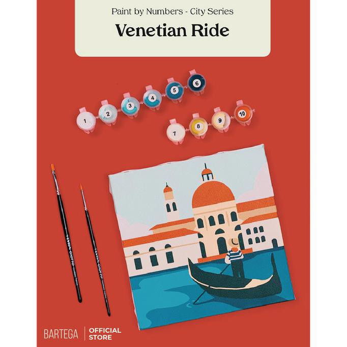 

Paint By Number Bartega - Venetian Ride (City Series) - Without Easel