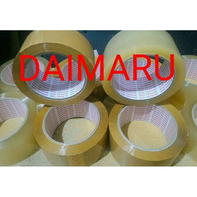 

Lakban Daimaru 2 Inchi Full 90 Yard | Lakban Selotip Isolasi Solasi Solatape