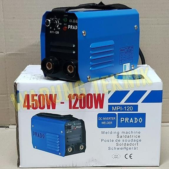 Prado Mesin Trafo Travo Las Inverter Mpi120 450 1200 Watt Bukan Lakoni