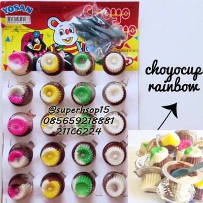 

COKELAT- CHOYO CHOYO CHOCOLATE CUP ! JAJANAN NOSTALGIA ^^ -COKELAT.