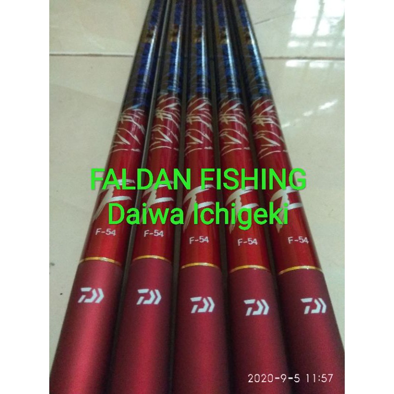 (COD) Daiwa Ichigeki Tegek Carbon Ringan Tulcuk