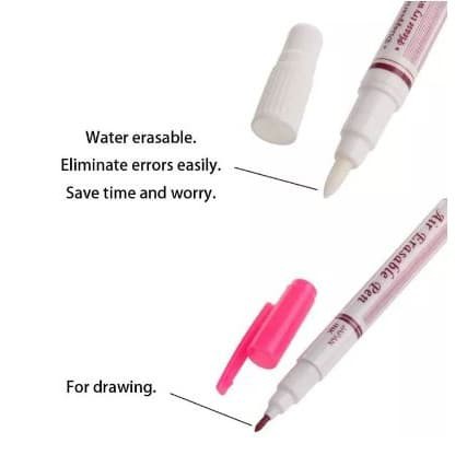 Water Erasable Pen - Spidol Penanda Kain