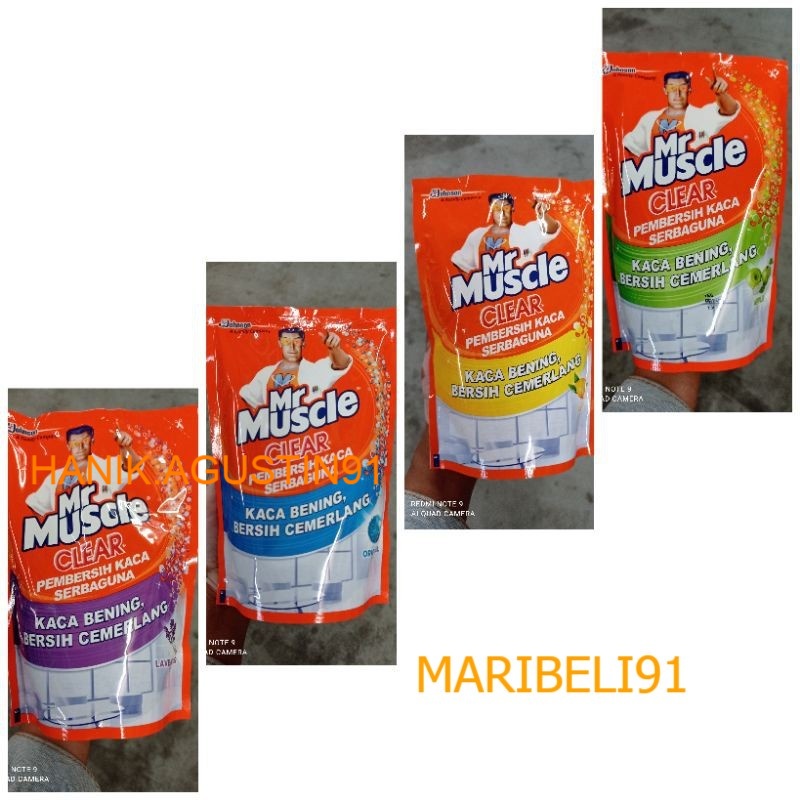 Mr. Muscle Mr Muscle Muscle MR MUSCLE 440ML - Cairan Pembersih kaca maribeli91