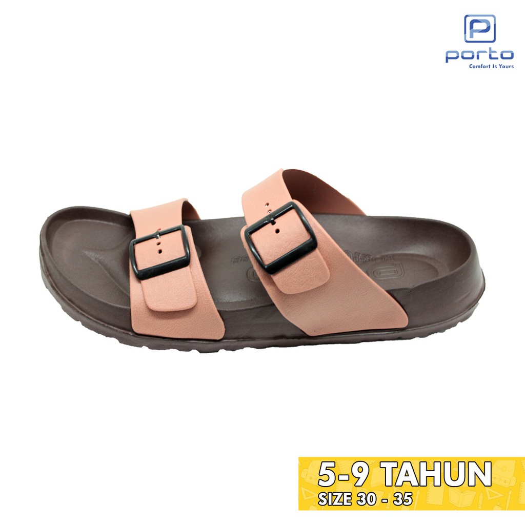 

Porto - Sandal Laki Umur 5-8 tahun Sandal Selop Anti Slip Anti jamur Anti bau 1029B