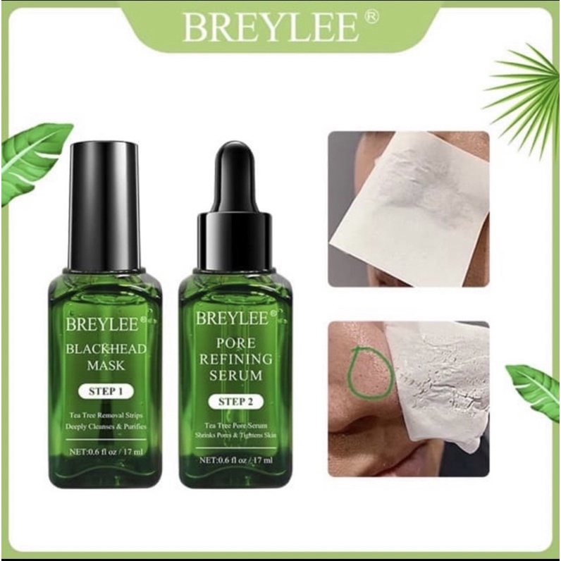 Breylee Blackhead Mask Step 1 &amp; Step 2