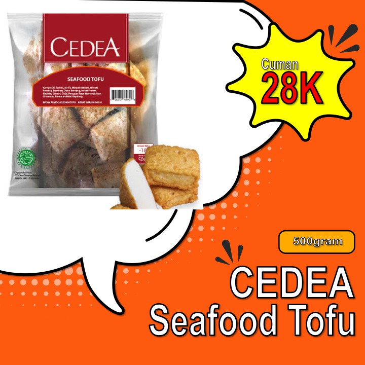 

CEDEA seafood tofu 500gr