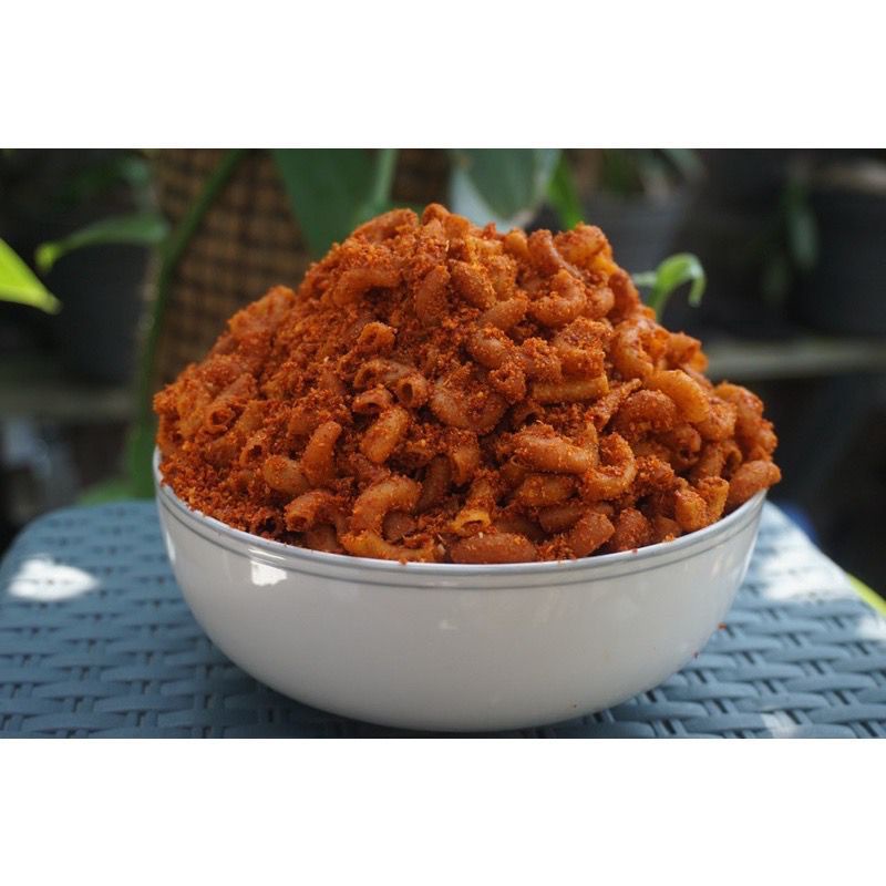 

500 Gr Makaroni Pedas/ Macaroni Kriuk Goreng Murah Terenak Mantap Daun Jeruk Pedas
