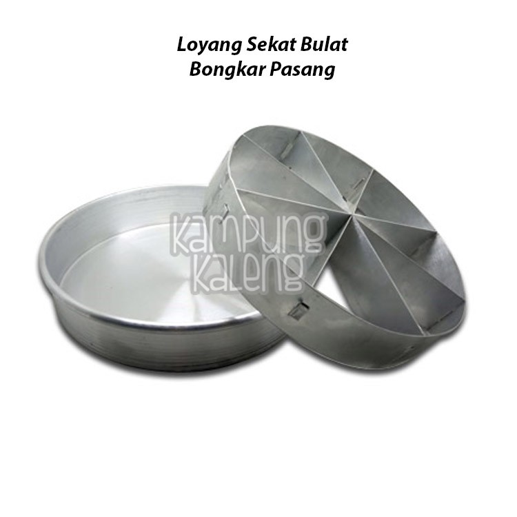 Loyang Sekat Bulat - Bongkar Pasang