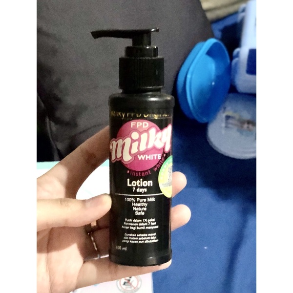 Lotion Milky White FPD 7 Days Handbody Pemutih Tubuh