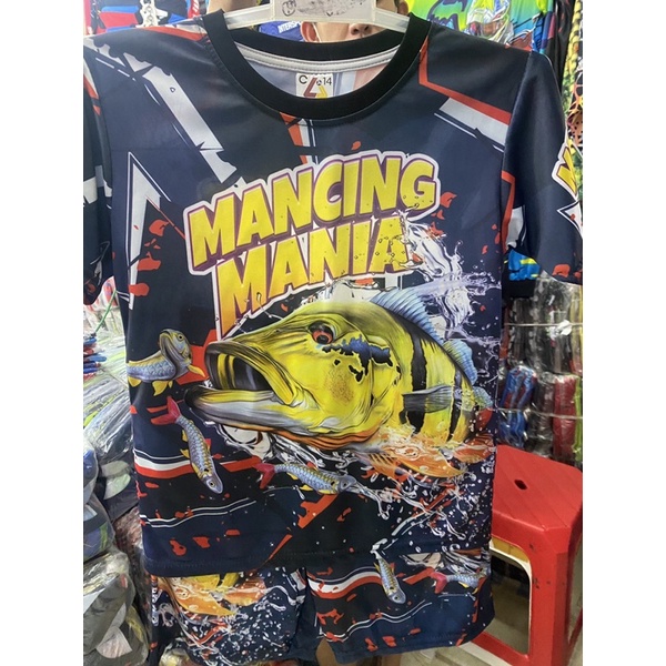 Setelan anak mancing mania kids printing