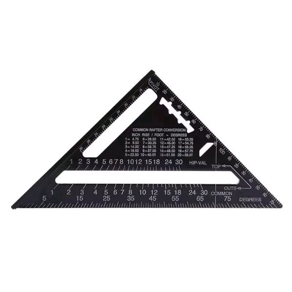 

KKD3 Speed square hitam 7 inch Bagus Penggaris segitiga siku tukanh 7 inch bagus