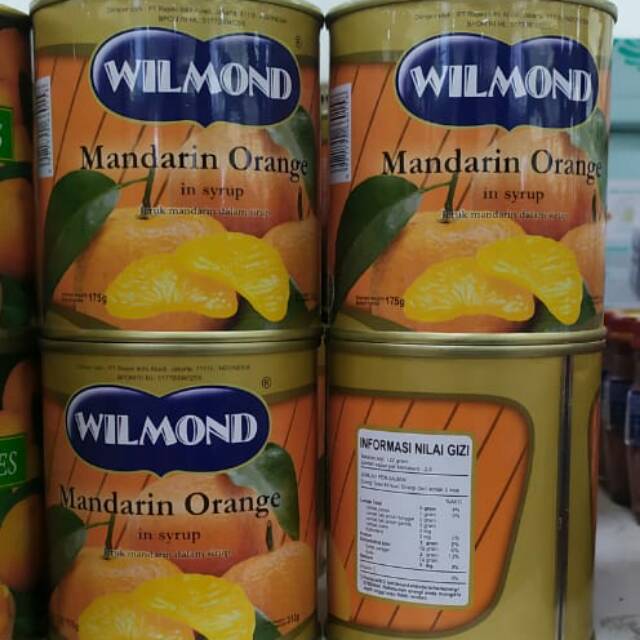 

Wilmond mandarin orange in syrup 312gr